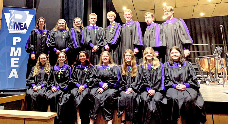 15 from MCHS bound for Regional Chorus Festival